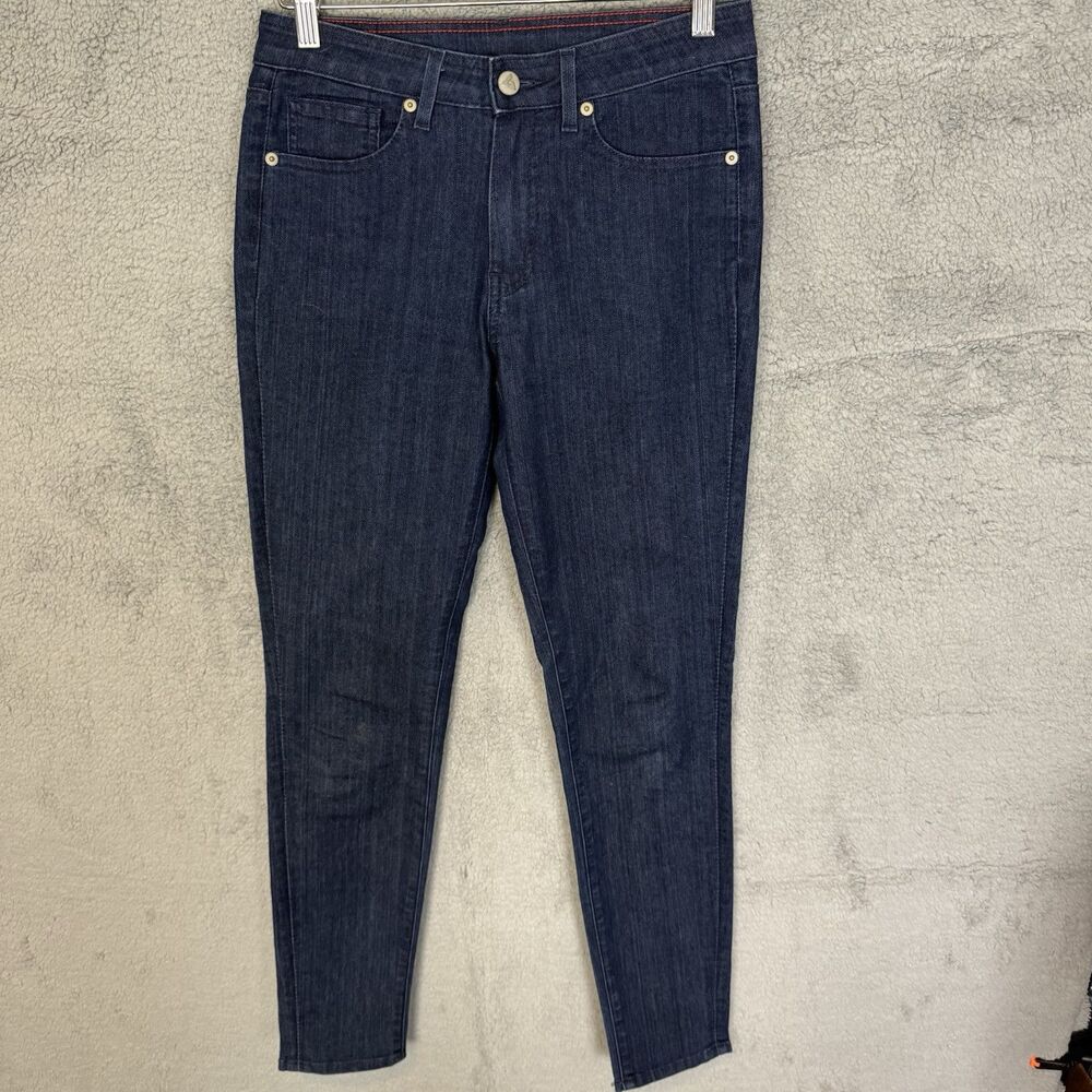 American Giant‎ Jeans Womens 27 Blue 218 Skinny Stretch Denim Ankle Mountain